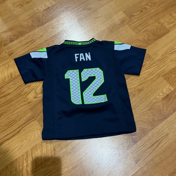 Seattle Seahawks Football Jersey by Nike Toddler Size: 3T - Picture 3 of 3